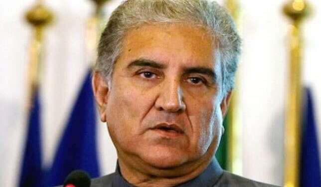 Pakistani Foreign Minister Shah Mehmood Qureshi Pakistan accuses India of funding disinformation campaign in EU
