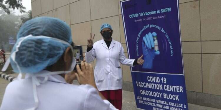 India starts world's largest COVID-19 vaccination drive