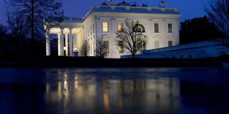 The White House, seen Friday, Jan. 1 10 former Pentagon chiefs warn Trump not to drag military into election fraud claims