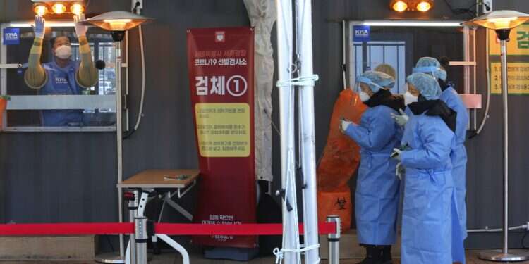 South Korea unveils inflatable isolation ward for COVID patients