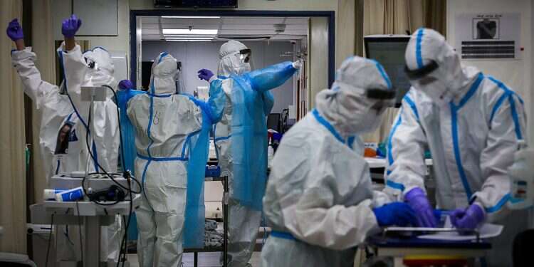 Israel reported 595,097 cases and 4,361 deaths since the outbreak of the pandemic in mid-March Nearly 1,000 die of COVID in January alone