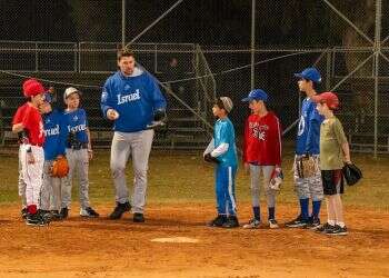 Israeli Little Leaguers warm-up for 'Field of Peace' tournament in Dubai