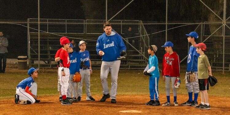 Israeli Little Leaguers warm-up for 'Field of Peace' tournament in Dubai