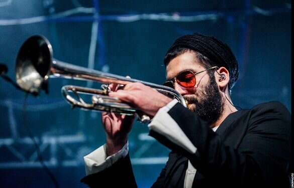 Itamar Borochov in action Israeli musician wins European division of international jazz competition