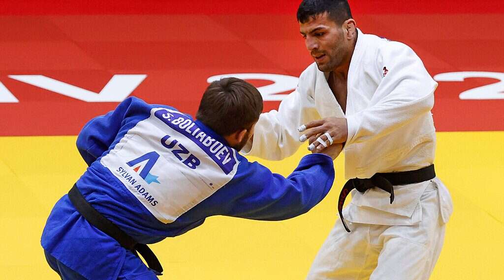 Judoka who fled Iran over Israeli matchup wins silver in Tel Aviv Grand Slam