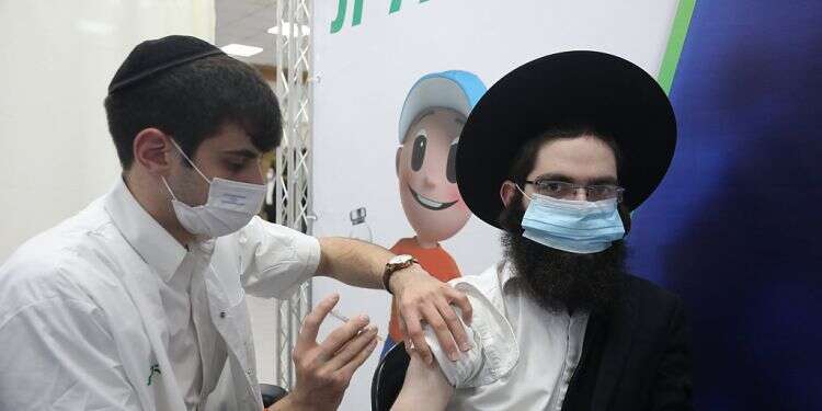 Haredi COVID morbidity declines as more ultra-Orthodox get inoculated