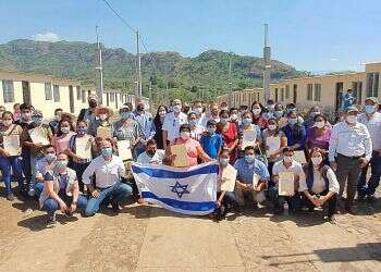 Israel builds houses for Guatemalans left homeless after 2018 volcano blast