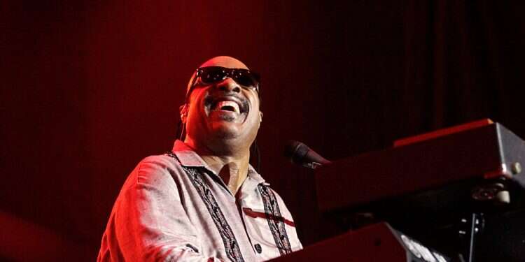 Singer and musician Stevie Wonder Stevie Wonder awarded Israel's prestigious Wolf Prize