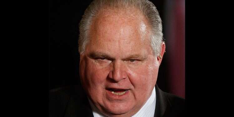 US radio talk show host and conservative political commentator Rush Limbaugh US right-wing radio icon Rush Limbaugh dies