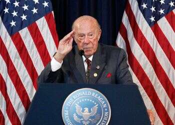 Longtime Reagan Secretary of State George Shultz dies at 100