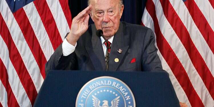 Longtime Reagan Secretary of State George Shultz dies at 100