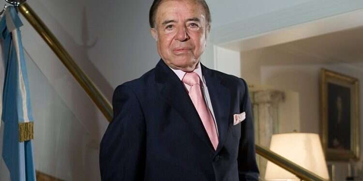 Former Argentine President Carlos Menem dies at 90