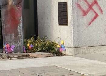 Synagogue, Holocaust memorial in Spokane, WA defaced