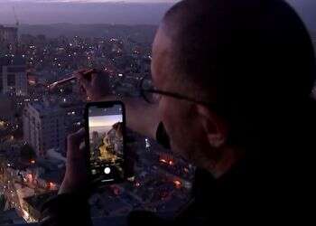 Brush with death inspires Israeli artist's surreal cellphone snaps