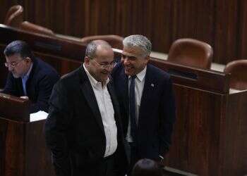 'There is progress in Yair Lapid's policy toward Joint Arab List'