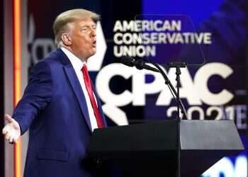 'Do you miss me yet?' Trump says in first post-presidency speech