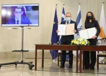 Cyprus, Israel, Greece sign deal on electric cable link