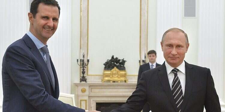 Is Russia working to oust Assad?