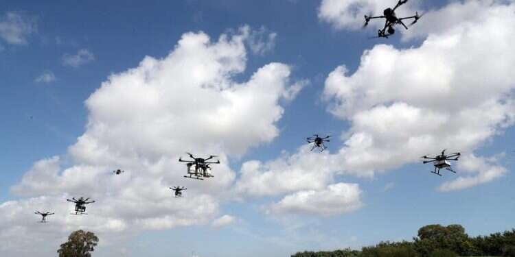 Israeli town abuzz with delivery drones in coordinated airspace test