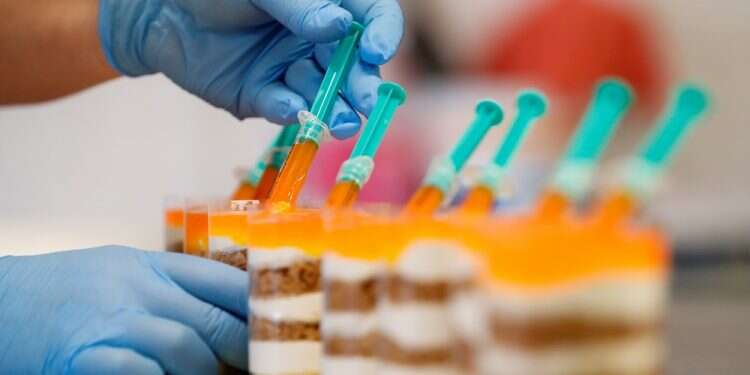 Fancy a (jello) shot? Hungarian pastry shop offers vaccine-themed treats