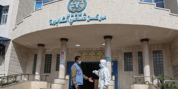 An UNRWA health center in Rafah in the southern Gaza Strip America has made a serious mistake on UNRWA