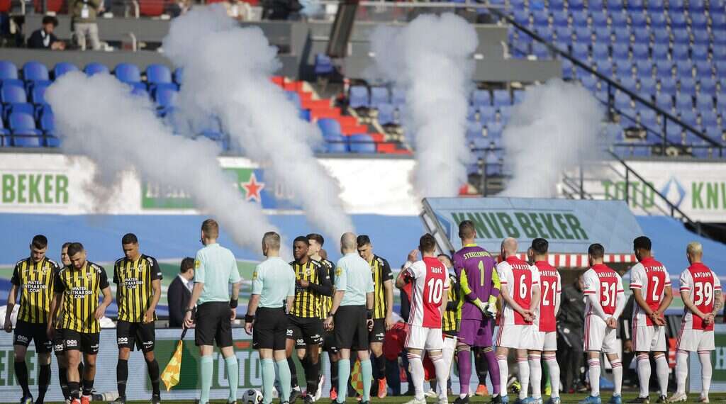 Dutch soccer fans chant 'Hamas, Jews to the gas' before Ajax match