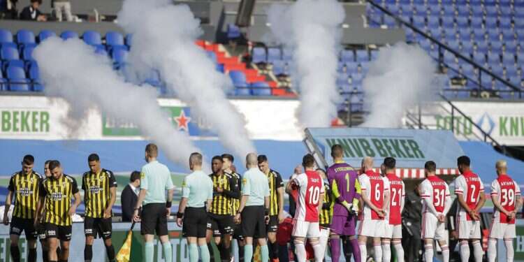 Dutch soccer fans chant 'Hamas, Jews to the gas' before Ajax match