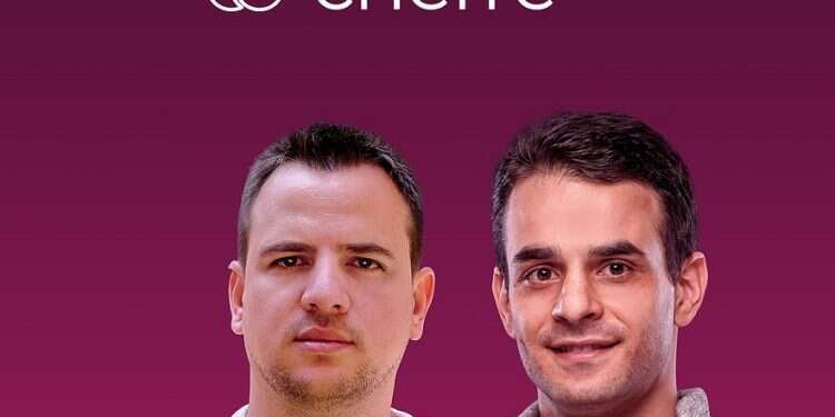 Cherre founders L.D. Salmanson, left, and Ben Hizak Israeli-founded real estate analytics startup Cherre raises $50M