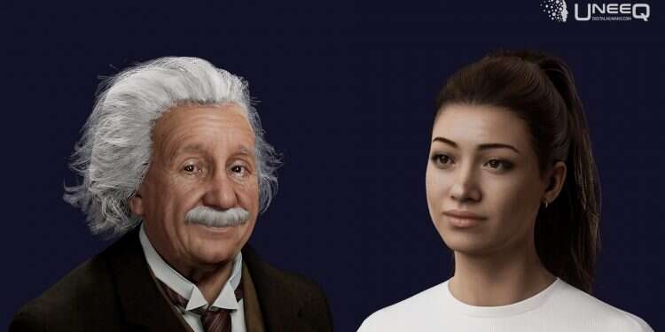 'Digital human company' brings Albert Einstein back to life through AI