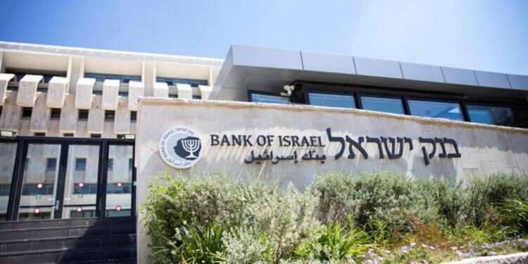 Bank of Israel forex reserves near $186 billion