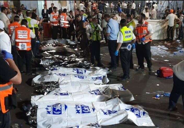 45 dead, 150 injured as disaster strikes Lag B'Omer festival at Mt. Meron