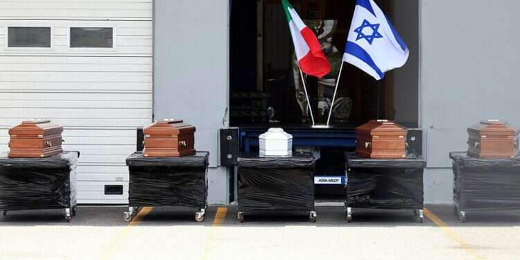 Bodies of Israelis killed in cable car crash in Italy flown home, boy continues 'miraculous' recovery