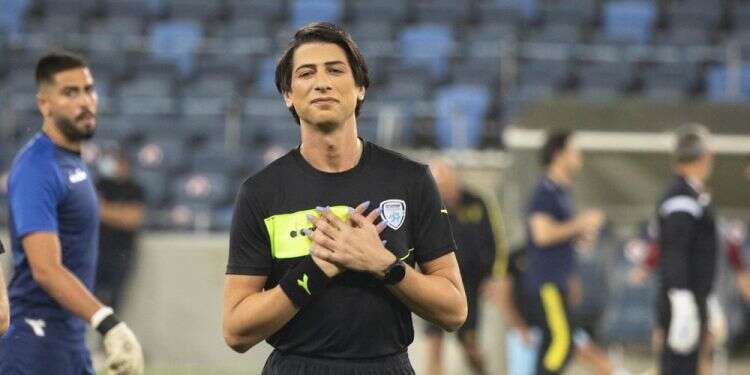 Israel's first transgender soccer referee takes field as woman