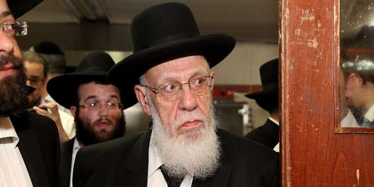 Shas spiritual leader tells UAE envoy Jews shouldn't visit Temple Mount