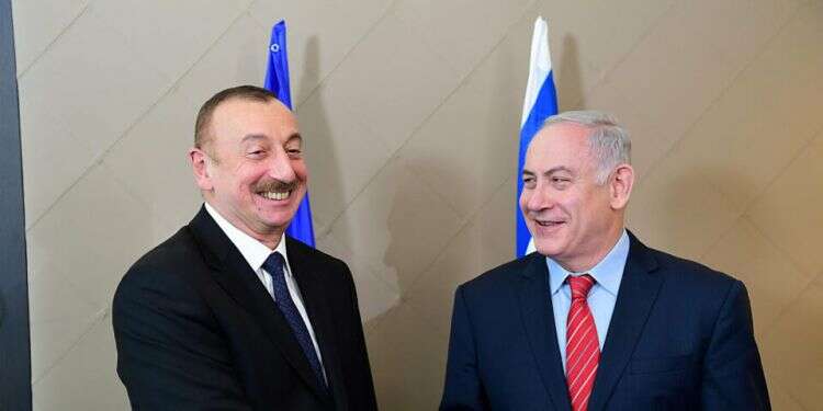 Why was Azerbaijan silent throughout IDF's Gaza operation?