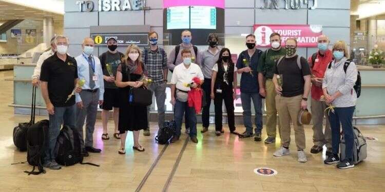 Israel welcomes first group of foreign tourists since start of pandemic