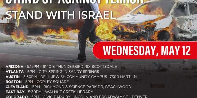 Rallies in US cities in solidarity with Israel