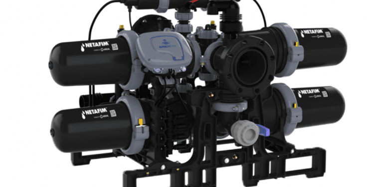 Netafim's AlphaDisc filter Netafim launches intelligent automated water filter