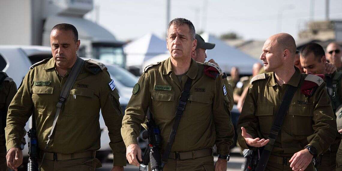 Lt. Gen. Aviv Kochavi (center) in 2021 IDF chief sends 3 additional battalions to Judea and Samaria in wake of escalation