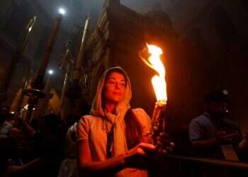 After Meron tragedy, Orthodox Christians flock to Holy Fire ceremony in Jerusalem