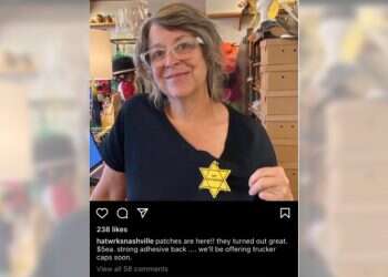 Anti-vaxxer's Holocaust-themed merchandise prompts outrage