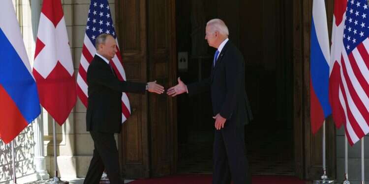 Face to face: Biden, Putin meet for 1st summit in effort to resolve tensions