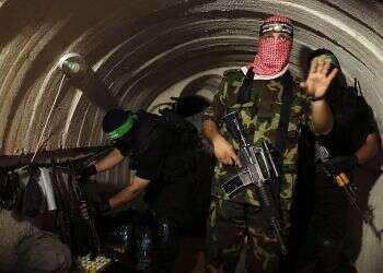 IDF strike reveals suspected Hamas tunnel under UNRWA school