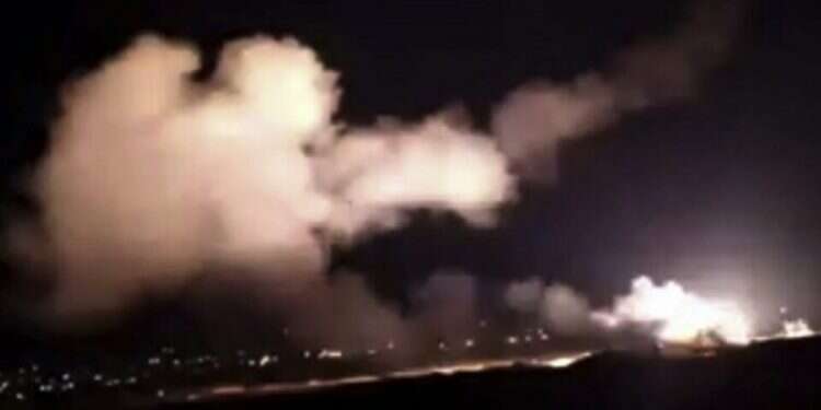 Syria reports Israeli strikes near Damascus