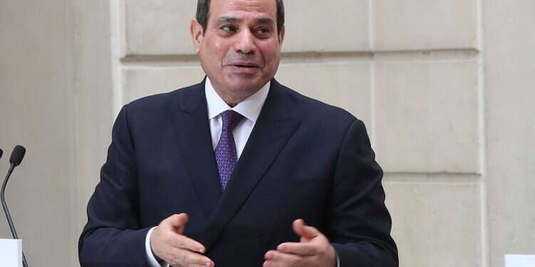 Egyptian President Abdel Fattah el-Sisi PM Bennett holds first phone call with Egyptian leader el-Sisi