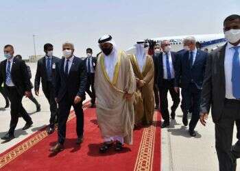 FM Lapid lands in UAE on first visit by Israeli official since peace deal