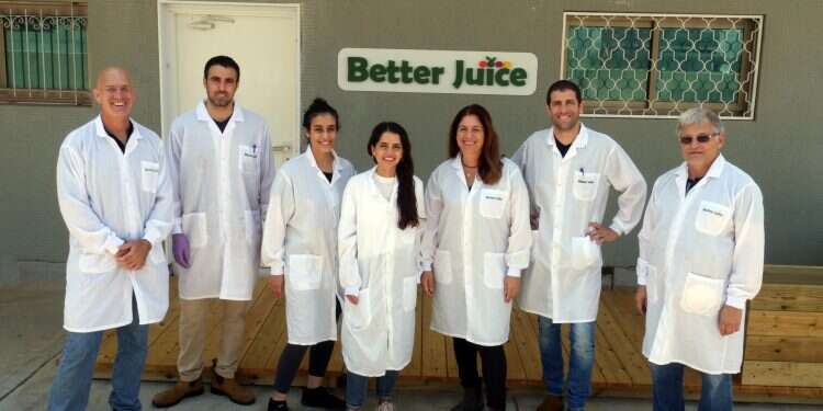 The Better Juice team Fruit juice sugar-reduction startup Better Juice raises $8M in seed funding