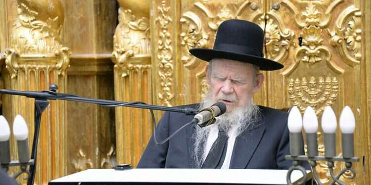 Prominent Ultra-Orthodox Rabbi Gershon Edelstein Haredi sage accuses new government of 'destroying Judaism'