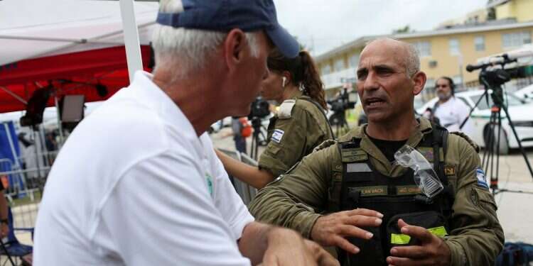 'Sometimes we cry,' says IDF colonel deployed at site of Florida condo collapse