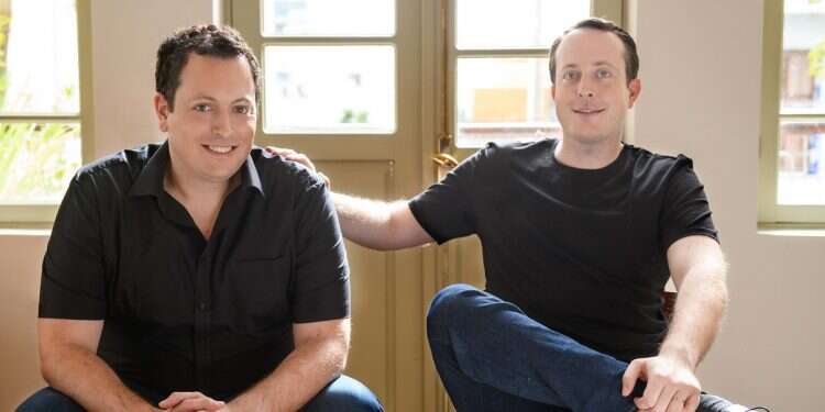 Trigo co-founders Michael Gabay, left, and Daniel Gabay Autonomous checkout startup Trigo partners with Google Cloud